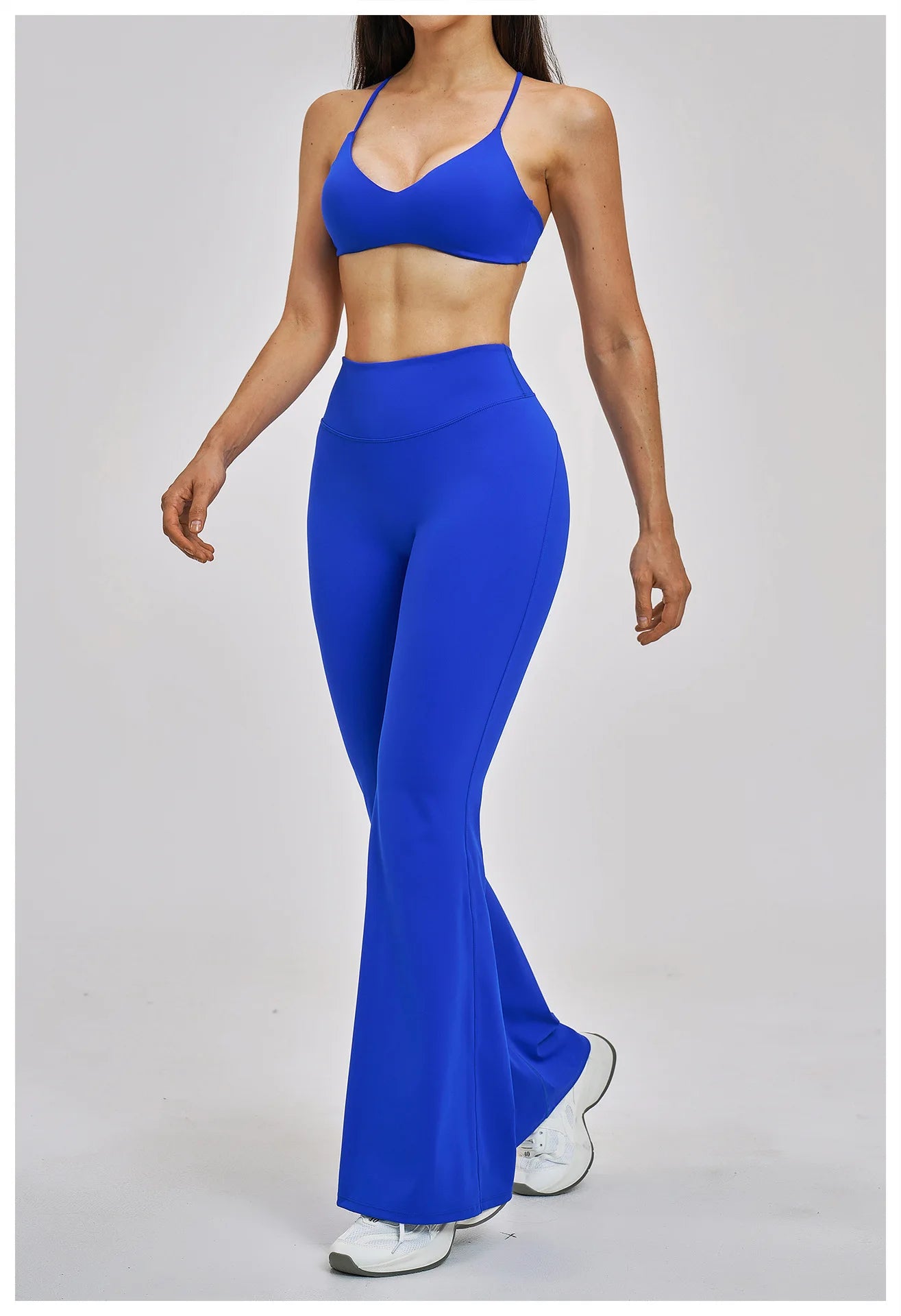 Yoga Set 2PCS Women's Clothes Sports Outfits Fitness Tracksuit Gym Shockproof Workout Clothing Female Fitness Suit Athletic Wear