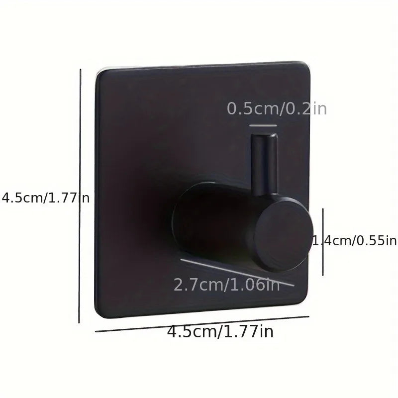 1Pcs Stainless Steel Silver Bathroom Hardware Set Towel Rack Toilet Paper Holder Towel Bar Hook Bathroom Accessories