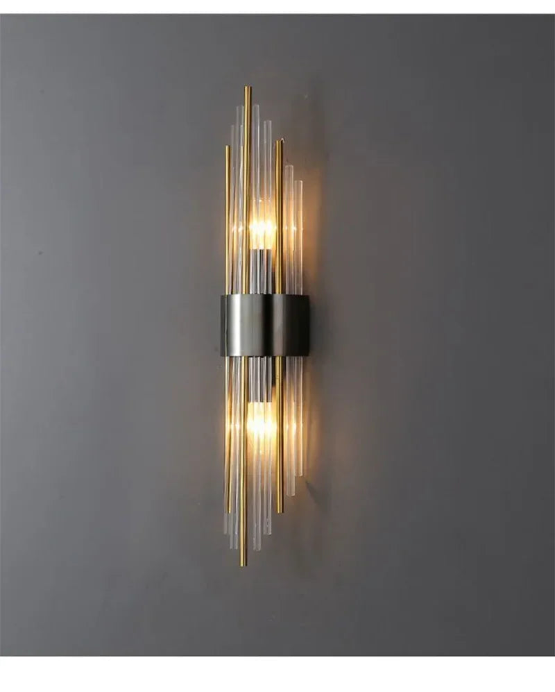 Luxury Wall Lamp Modern LED Gold Wall Light Indoor Lighting Wall Sconce Home Decor for Living Room Bedroom Bedside Stairs Lamps
