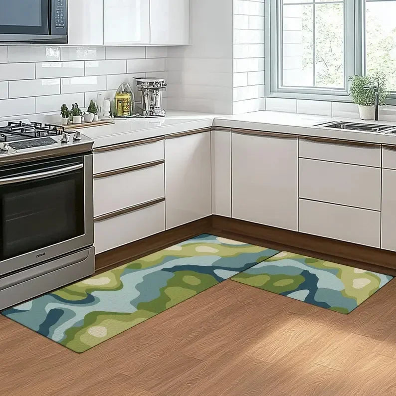 Kitchen Rug Non Slip Kitchen MatWashable Anti Skip Kitchen RugVivid Colors Kitchen CarpetHome Decorative Washable RugHome Gift