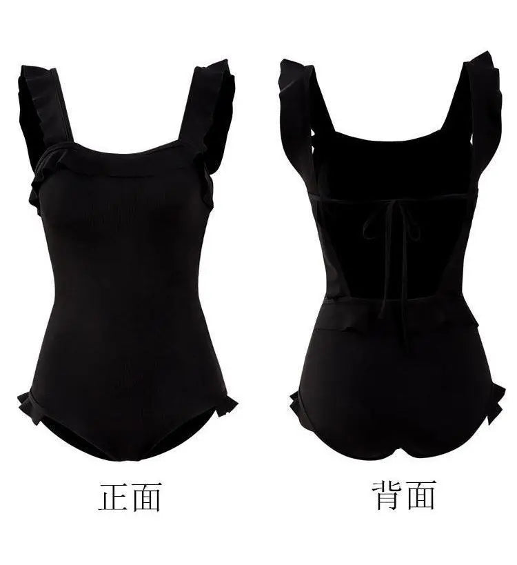 Bikini Sets Women Backless Korean Style New Ins Swimwear Design Trendy Patchwork Elegant Ladies Simple Vacation Sexy Casual Cozy