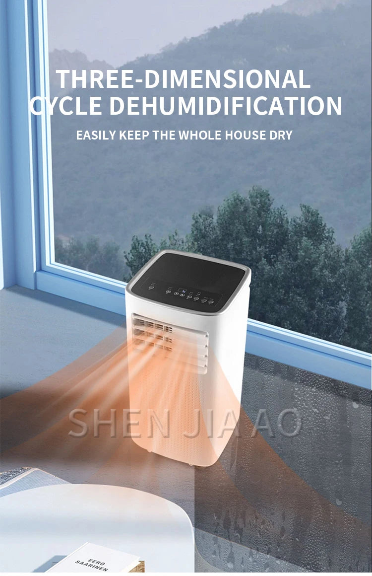 3500W/3300W Air Conditioner 3 in 1 Portable AC Unit with Built-in Dehumidifier and Fan Functions Cools 250 sq.ft