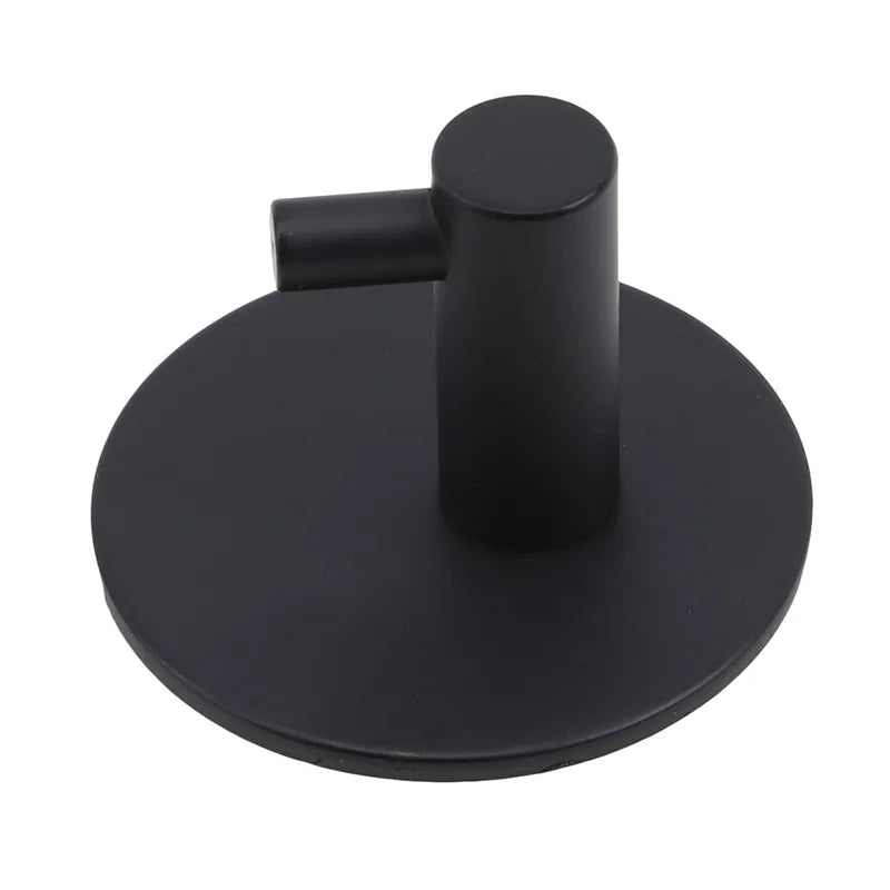 1Pcs Stainless Steel Black Silver Bathroom Hardware Set Towel Rack Toilet Paper Holder Towel Bar Hook Bathroom Accessories