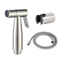 Stainless steel bathroom multi-function handheld toilet spray shower suit toilet spray self-cleaning washing kit