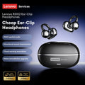 NEW Lenovo RS102 Open Ear Wireless Earphones Bluetooth 6.0 Clip On OWS Sports Headphones Ear Clip Earbuds Touch Control with Mic