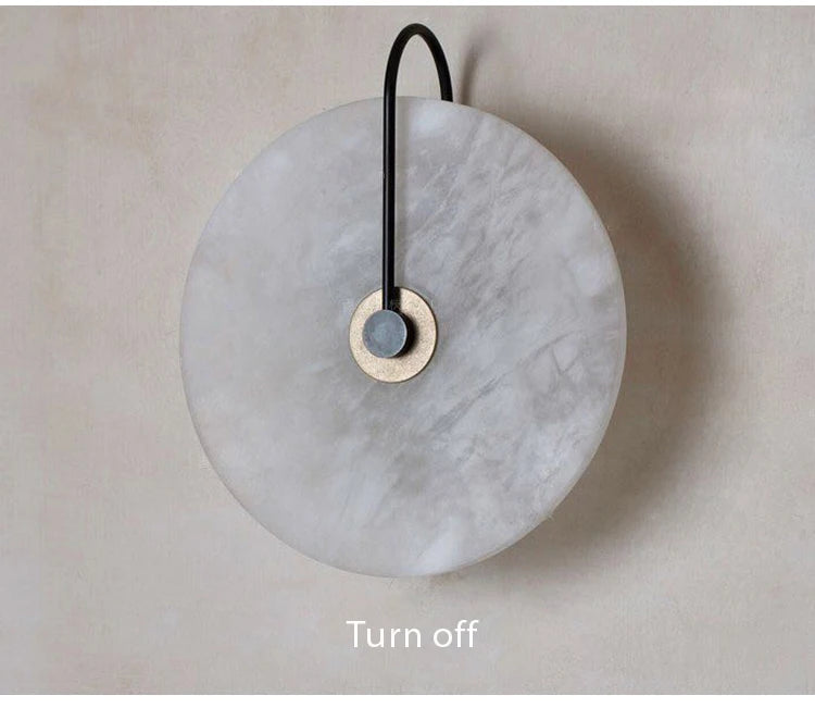 Modern Marble Led Wall Lamps Surface Mounted Led Wall Light Sconces Black Lighting Fixture Decoration Bedroom Foyer Loft Lamps