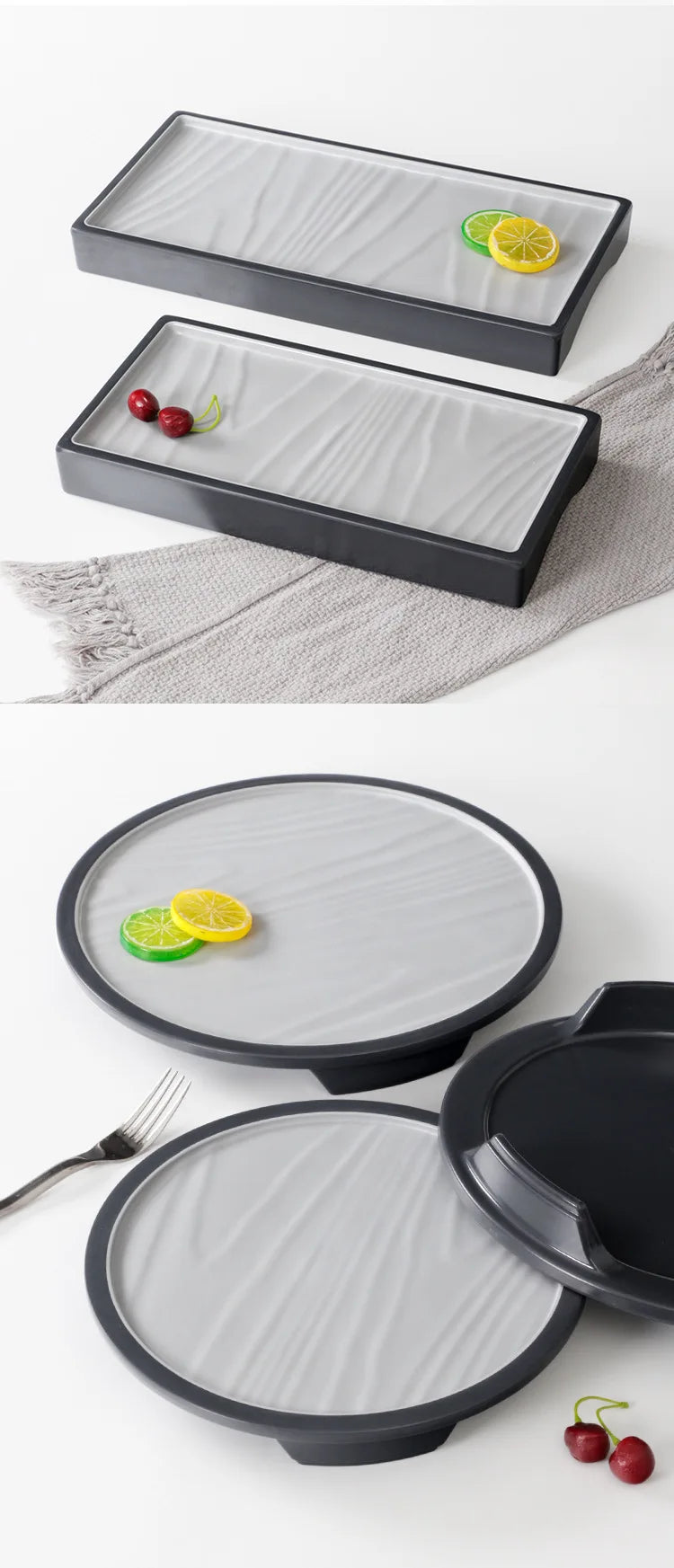 1PCS Tableware/high-end Cold Dish Plates/non Fragile Plates/bowls/sushi Plates, Japanese Style,A5 Food Grade Melamine