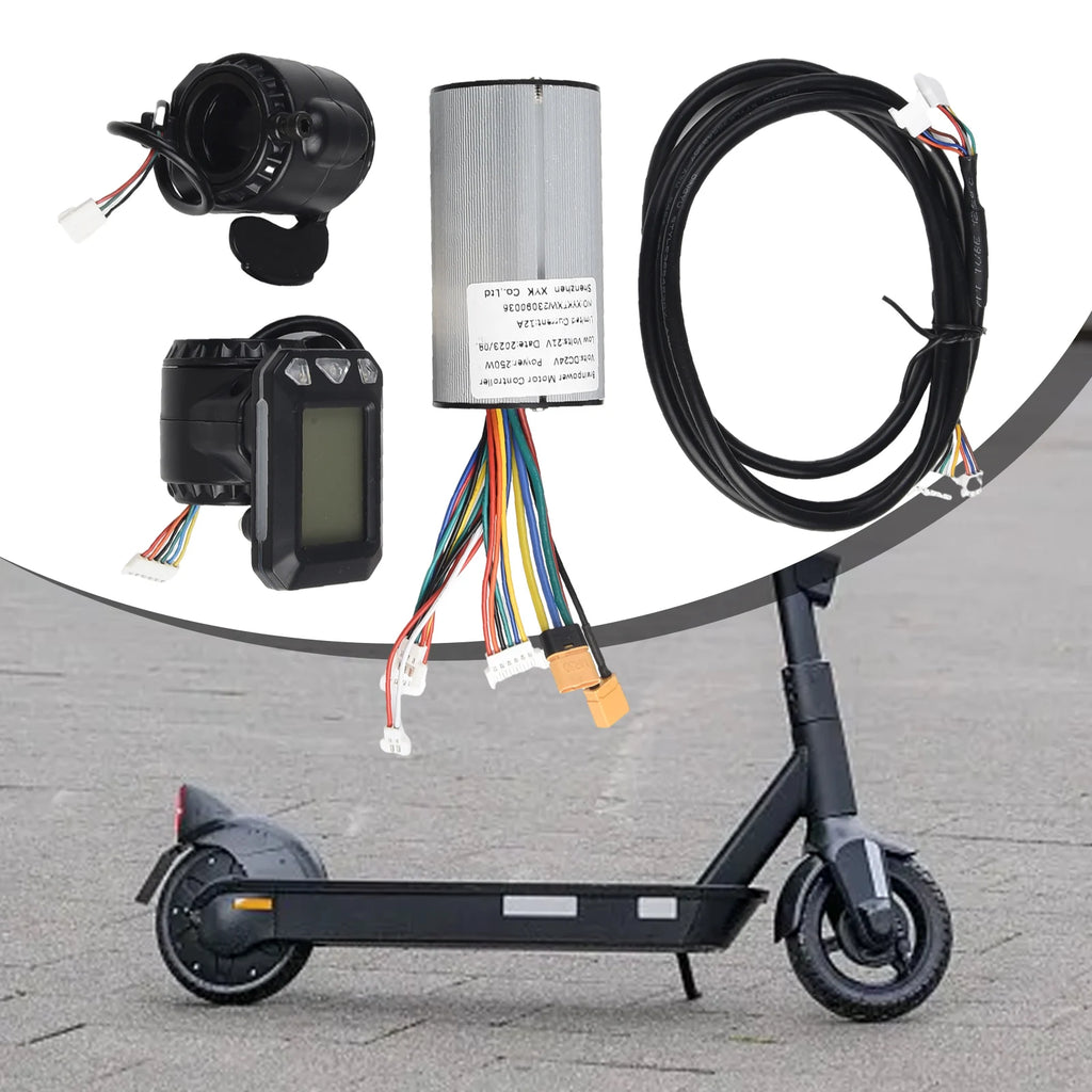 Reliable Electric Scooter Controller with LCD Display and Advanced EABS Brake System Fits Various Wheel Sizes and Power Ratings