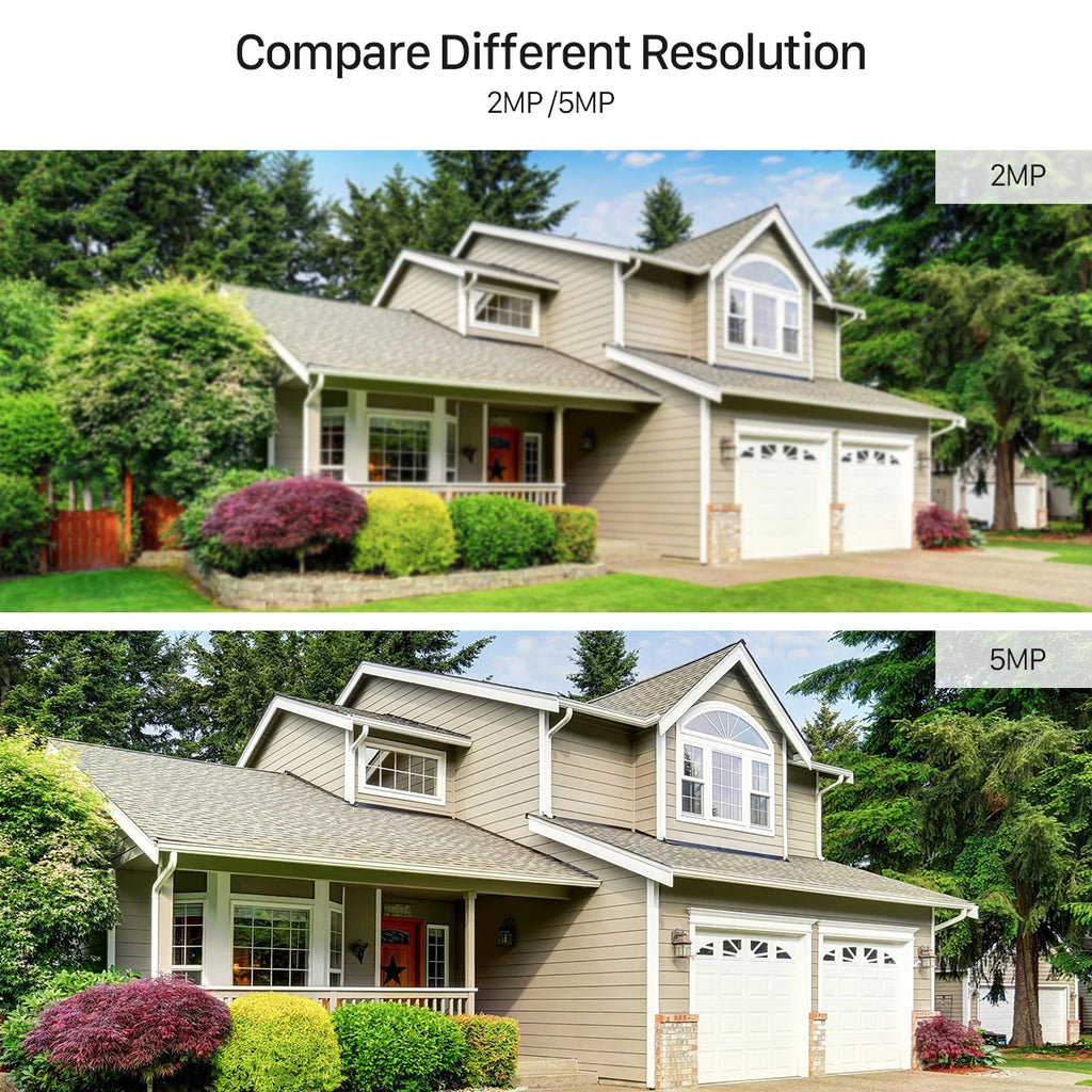 HD 5MP IP Camera Wi-Fi ONVIF H.265 Camera With SD Card Slot Motion Detect Alert Security Surveillance Camera 2 Ways Audio ICsee