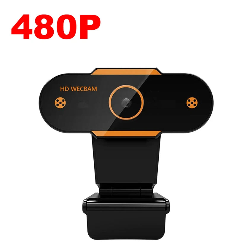 1080P HD Webcam Camera Auto Focus Webcam CMOS USB Computer PC Camera with Mic for Video Calling Network Teaching Office Meeting