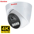 4K 8MP POE IP Camera Audio H.265 Onvif Wide Angle 2.8mm AI Color Night Vision Home CCTV Video Surveillance Security