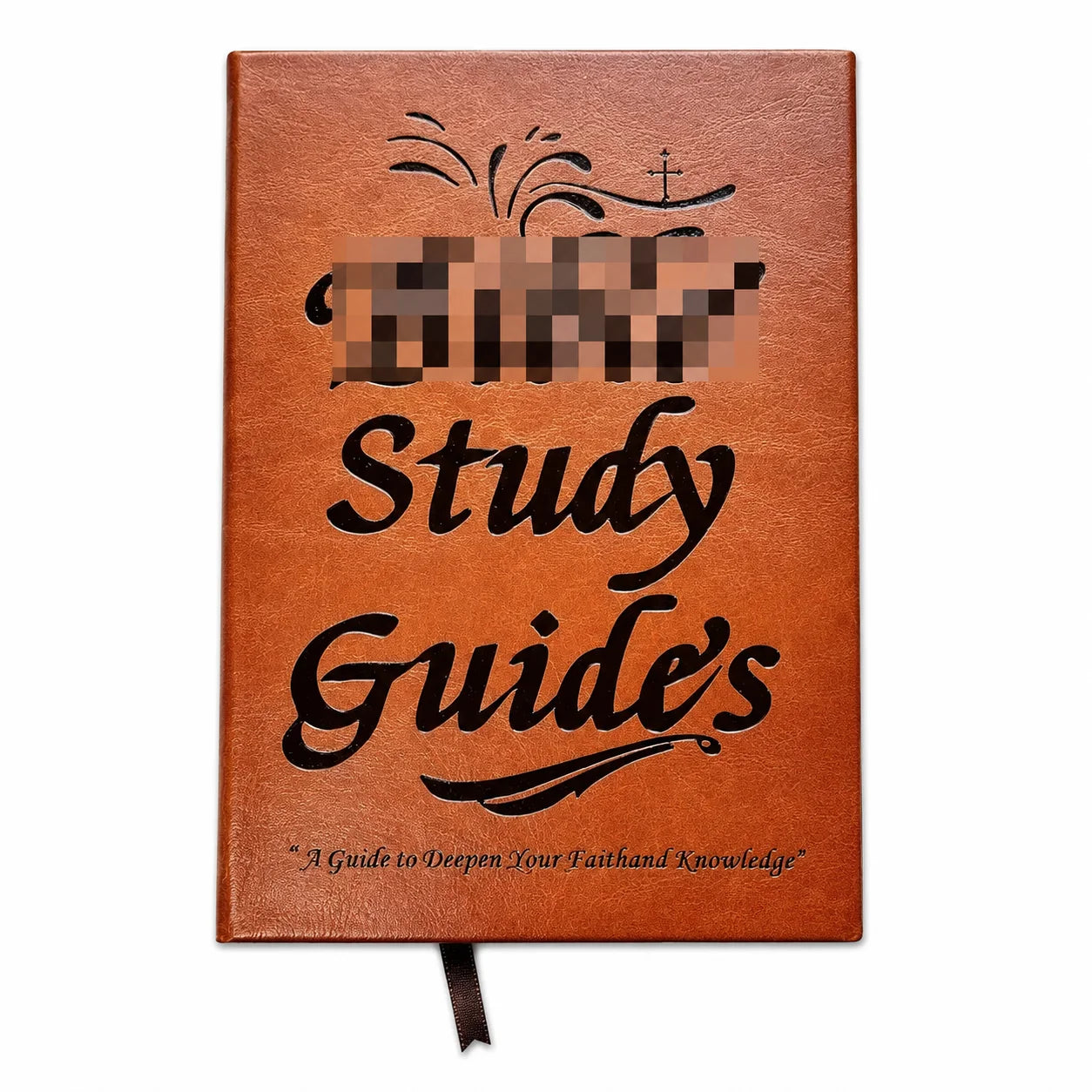 Christian Bible Study Journal Leather Prayer Notebook Thin Devotional Book 21x14cm Portable Faith Diary Gift