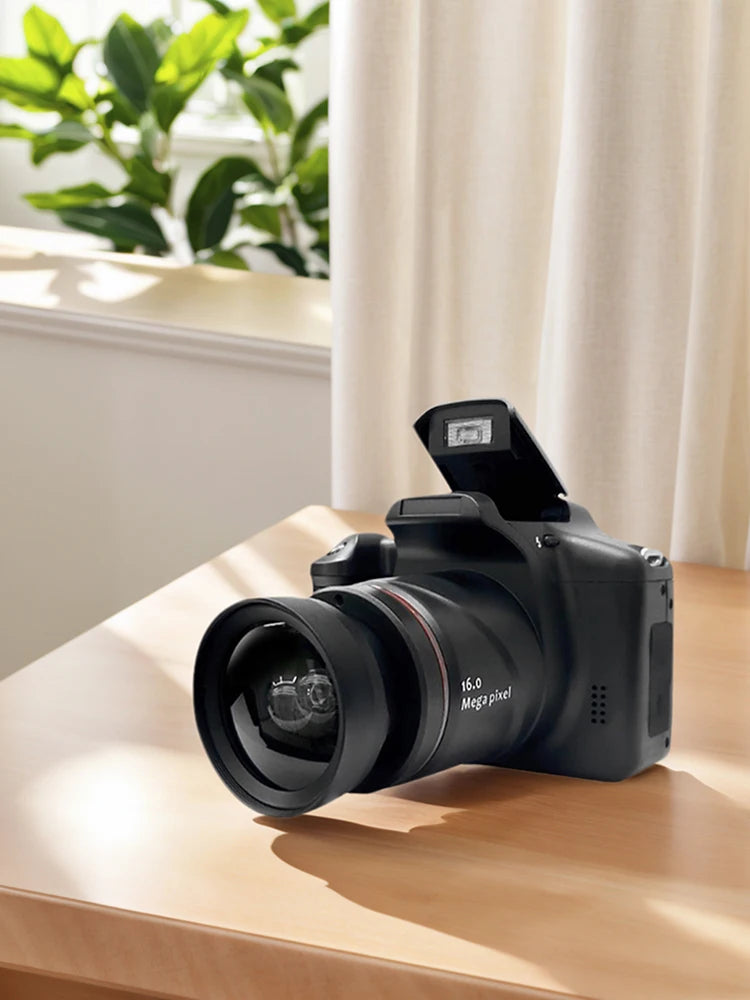 16MP Vlogging Camera with 2.4 Inch LCD Screen Camcorder 16X Digital Zoom Video Camera for Photography and Video