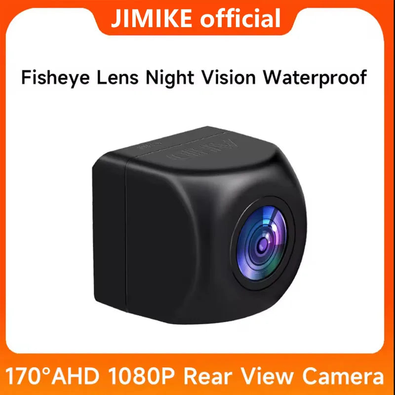 JIMIKE Car Multimedia Camera  Rear CAM Wide Angle Backup Camera HD Dashcam AHD 1080P  DVR Driving Recorder ADAS
