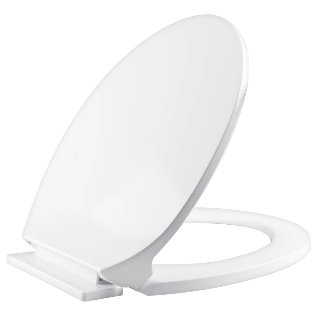 Toilet Seats with Slow Close Hinges Cover Toilet Accessory Portable Slow Down Seat Cover Bathroom Fixture Toilet Parts