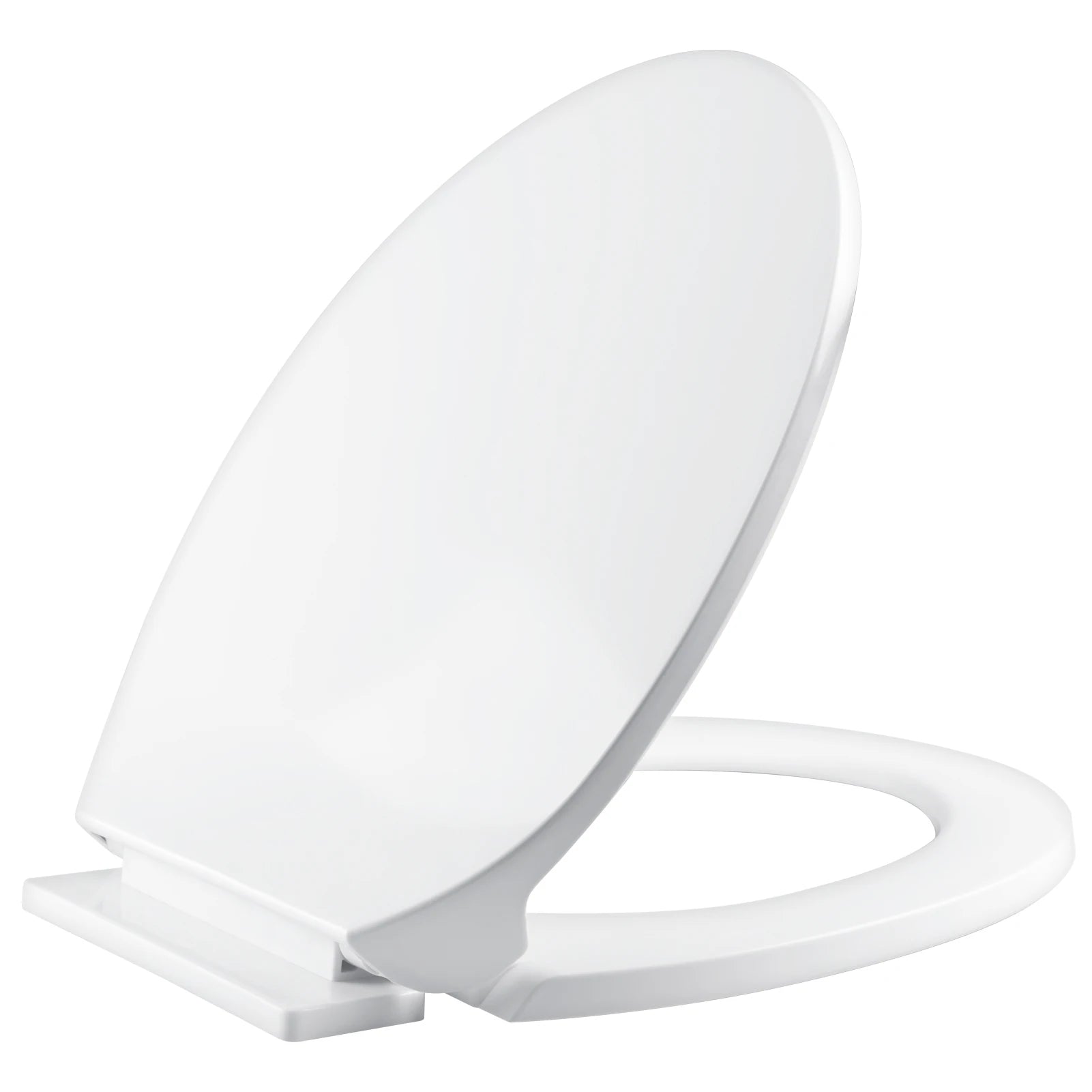Toilet Seats with Slow Close Hinges Cover Toilet Accessory Portable Slow Down Seat Cover Bathroom Fixture Toilet Parts