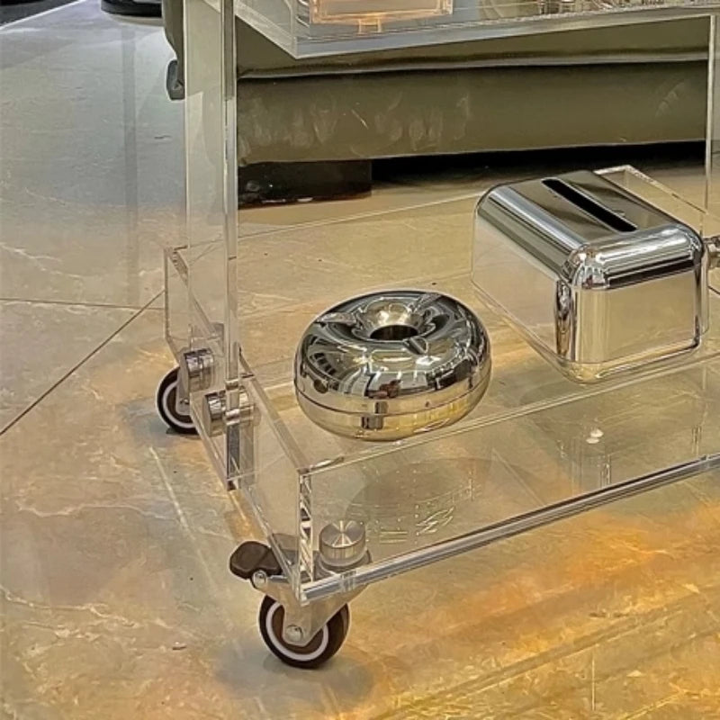 Modern Aesthetic Coffee Tables Acrylic Design Unique Minimalist Coffee Tables Small Flexible Muebles Para El Hogar Accessories