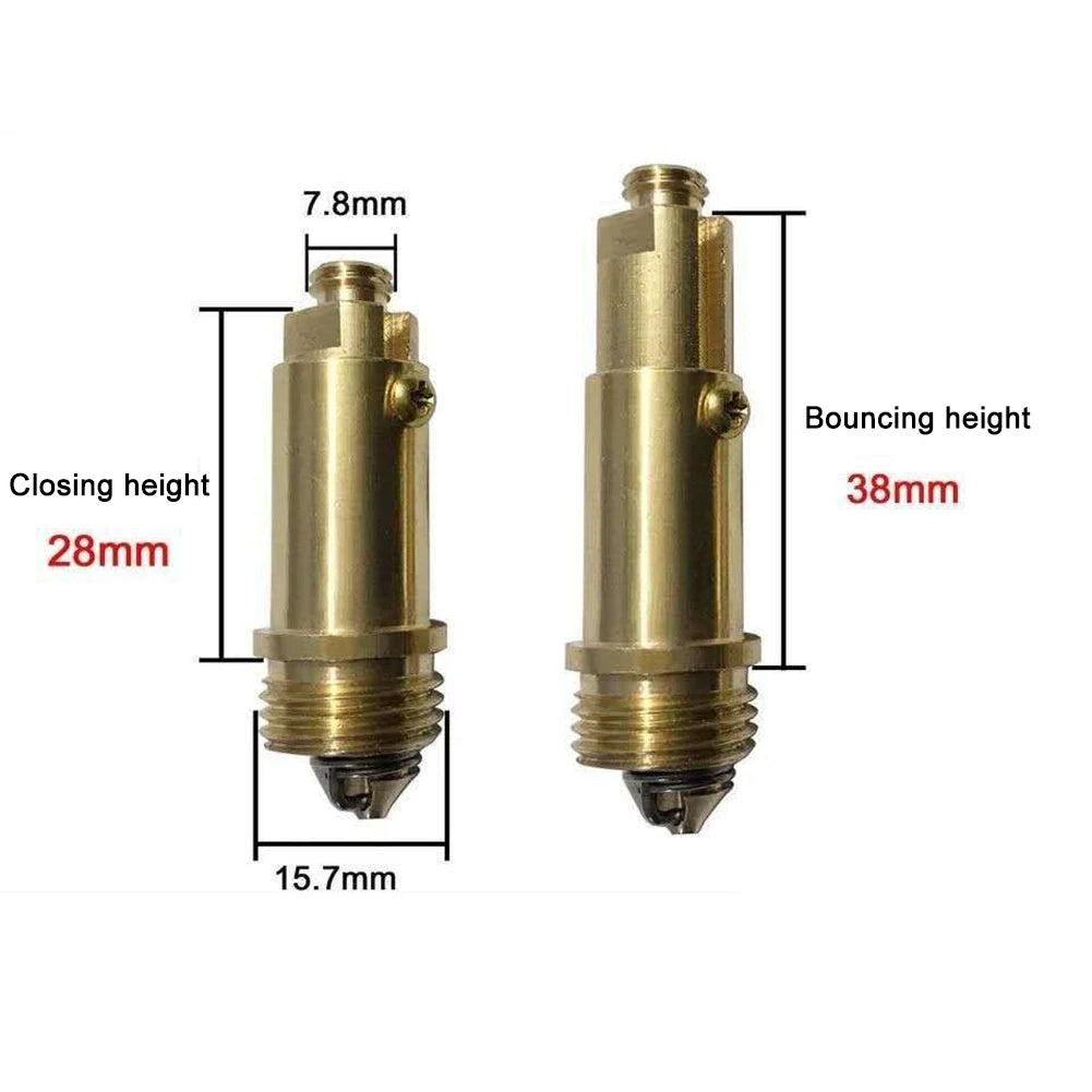 1/2pcs Replacement Basin Bath Waste Easy Pop Up Click Clack Plug Bolt Spring For Bathroon Bathtub Drain Stopper
