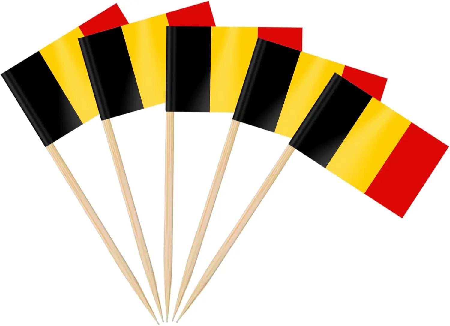 100 Pcs 10 Countries Toothpick Flags, Mini Flag Cupcake Toppers,Different Countries Flags Cocktail Picks for Party Decorations