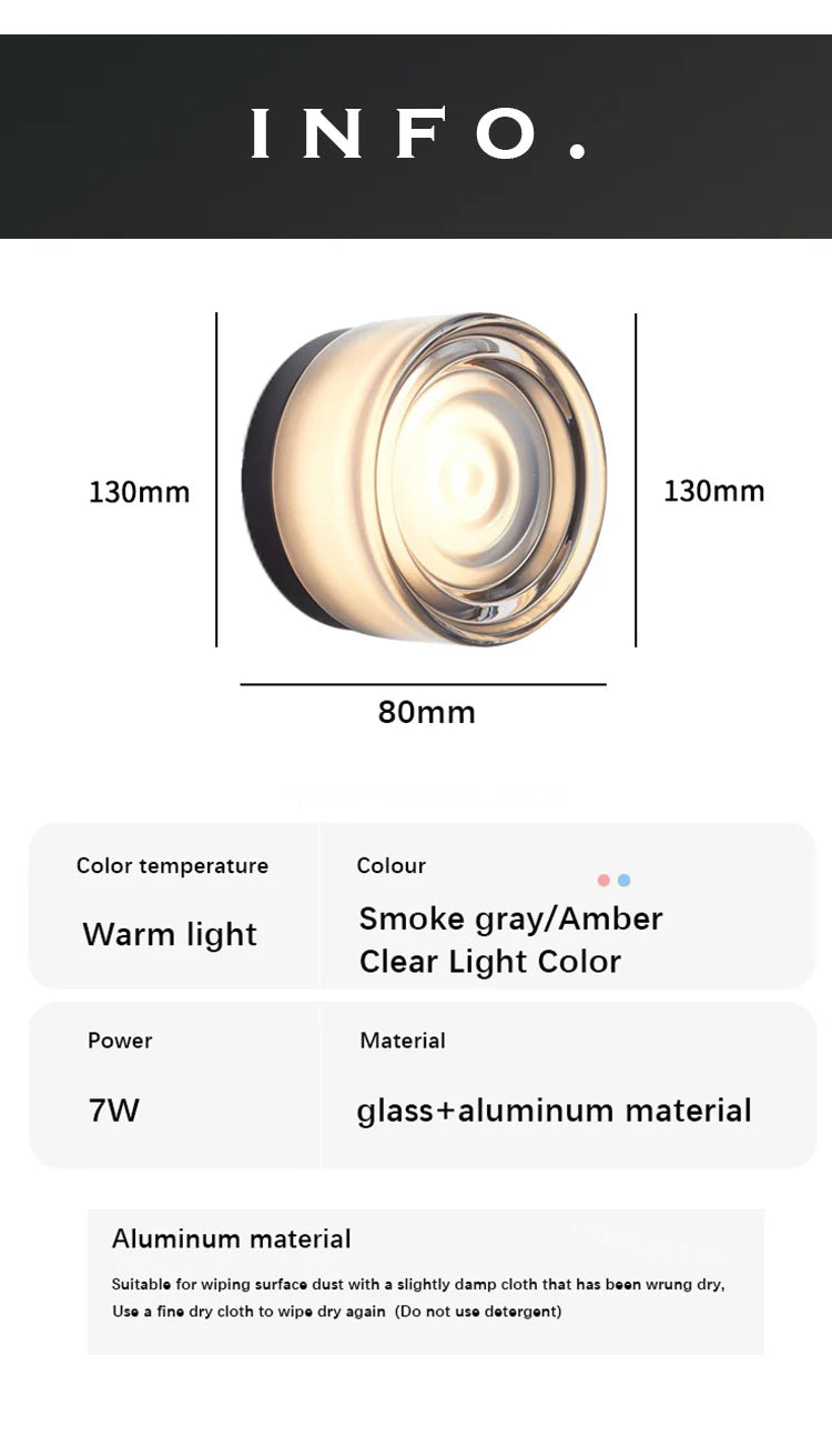 Postmodern Light Luxury Wall Lamp Nordic Minimalist Bedroom Living Room Creative Hallway Foyer Bedside Homestay Ceiling Light