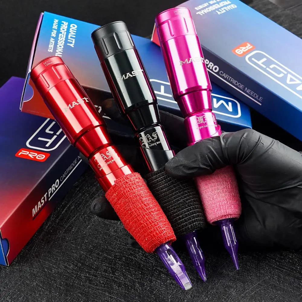 Mast Tour Tattoo Machine Permanent Makeup Pen Wireless Battery Coreless Motor Professional Rotary Cartridges Gun for PMU Artist