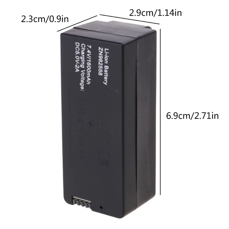 S188 Remote Control Drones Lithium Battery High Capacity Drones Lithium Battery 7.4V 2200mAH for Quadcopter Accessories