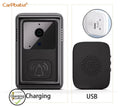 Smart Doorbell Camera Visual Security Doorbell Audio Video Intercom With Camera Wireless Self-Adhesive Night Vision App Control