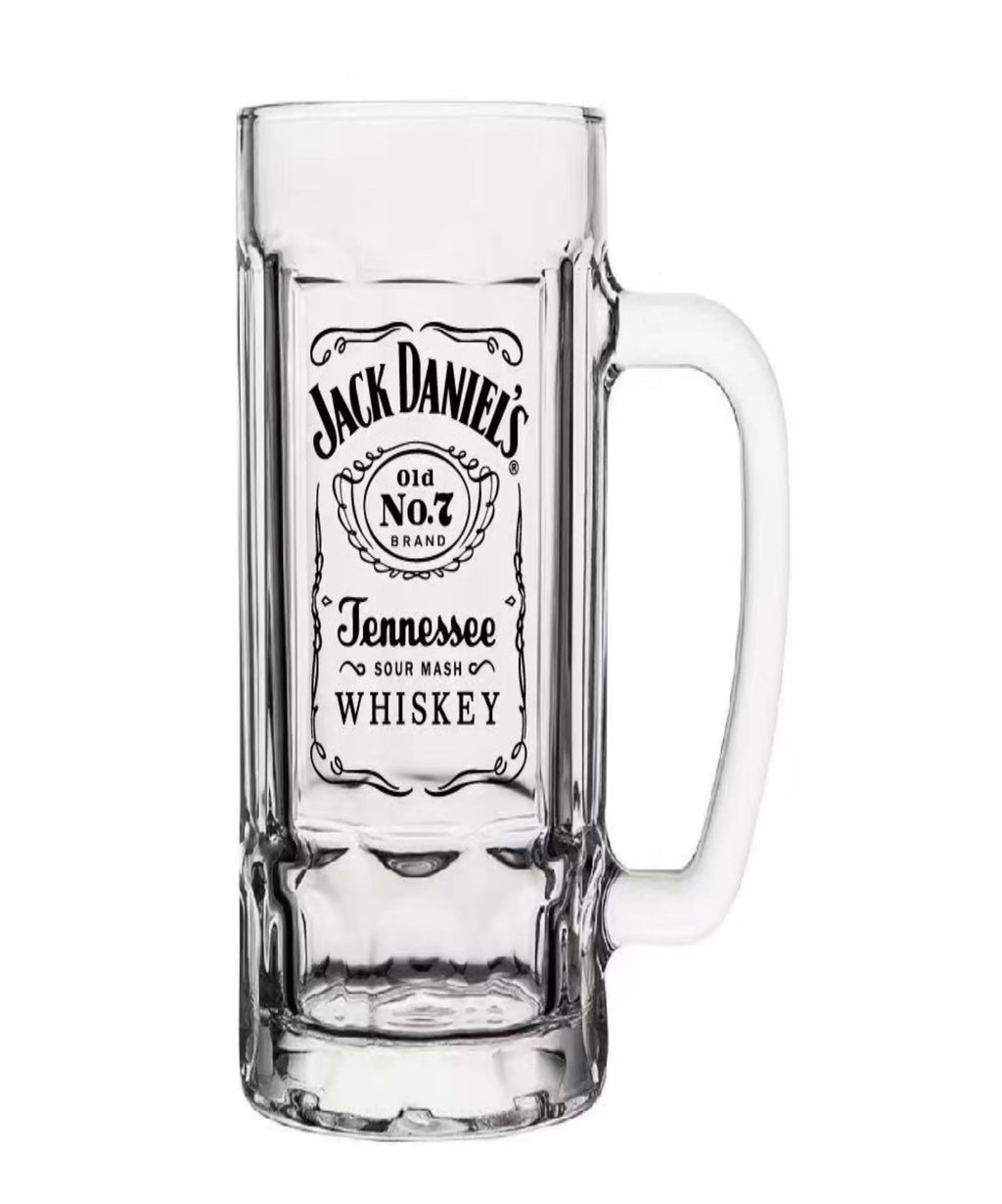 American style Transparent Whiskey Glass Liquor Glass Beer Glass Lead-Free Thickened Heat-Resistant Glass