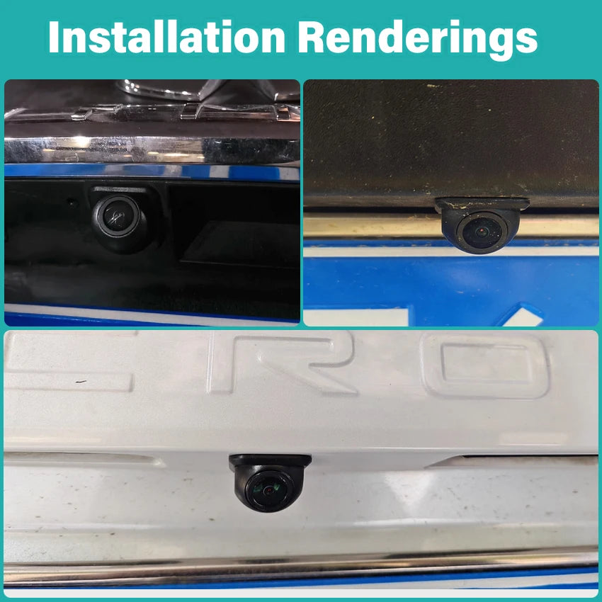 Car Reverse Camera AHD Night Vision Wide Angle Rear View Parking Camera Waterproof CCD LED Universal Backup Monitor Color Image
