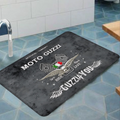 Moto G-Guzzi Motorcycle Room Mats Cheaper Anti-slip Modern Living Room Balcony Printed Modern Home Decor