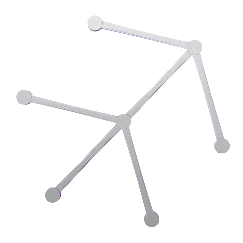 Smart WiFi Splicing Wall Light RGBIC Wall DIY Decorative Ambiance LED Night Light Dimmable For Game Room Bedroom TV Decoration