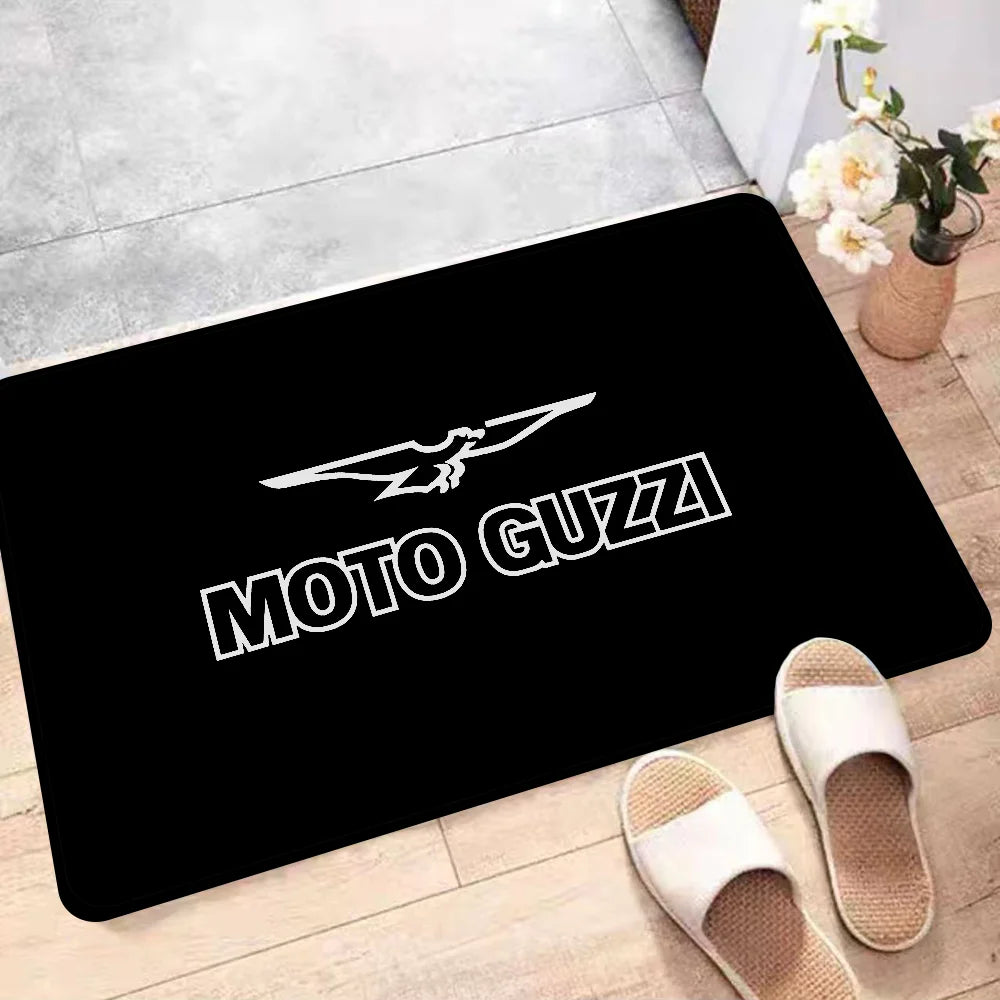 Moto G-Guzzi Motorcycle Room Mats Cheaper Anti-slip Modern Living Room Balcony Printed Modern Home Decor