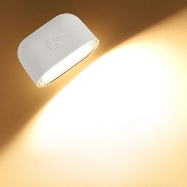 Wall Sconce Indoor Magnetic Remote Control Wall Light RGB Color Picture Backlight Night Light 360 Degree Rotation Wall Lamp