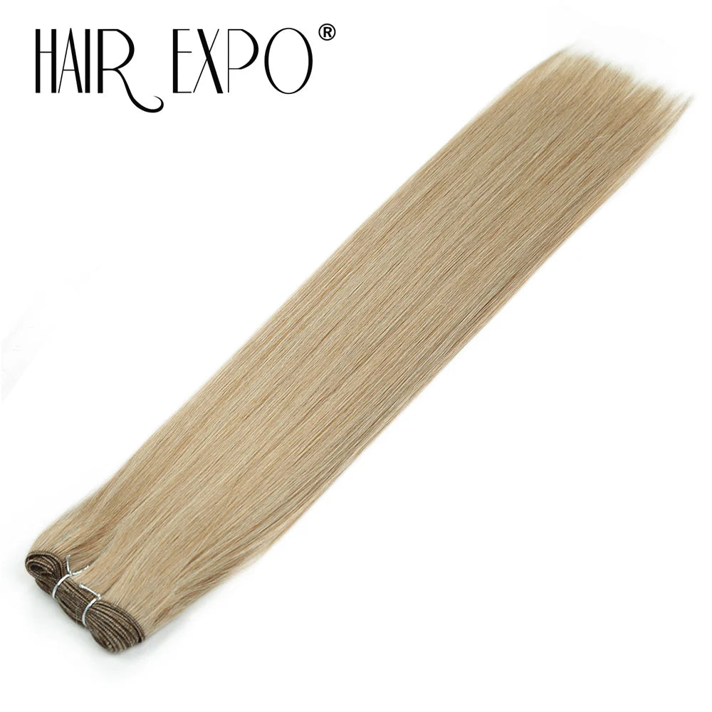 26" Bio Straight Hair Bundles Natural Soft Heat Resistant Fiber Synthetic Fiber Hair Extensions Protein Straight Hair Weave