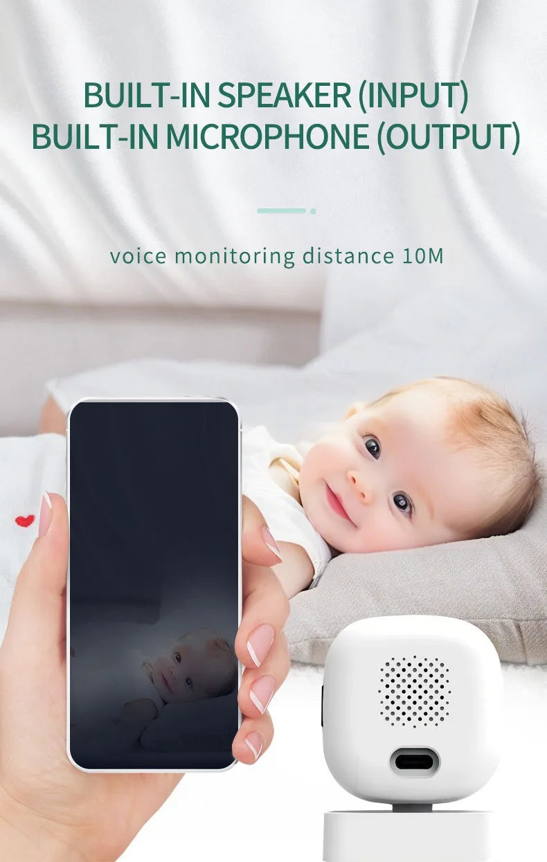 Wireless WiFi Smart HD Wide-Angle Home Camera Indoor Mini Surveillance Two-Way Audio Motion Detection Cloud Storage Camera 2026