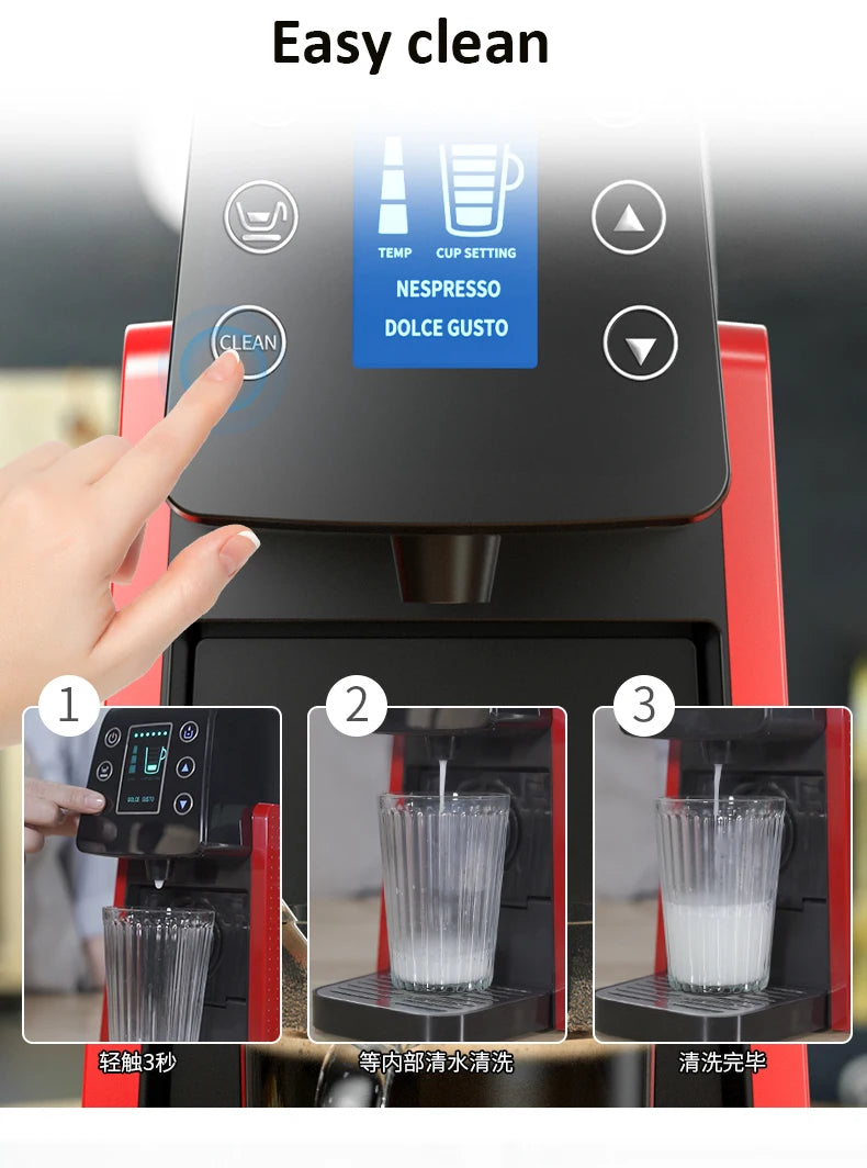 Longbank Multi-capsule Coffee Machine Automatic
