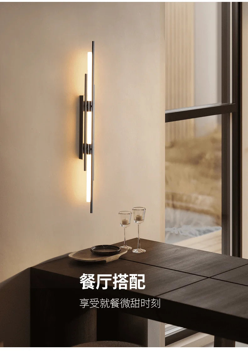 Light Luxury Wall Lamp Modern LED Gold Wall Light Indoor Lighting Wall Sconce Home Decor for Living Room Bedroom Bedside Stairs