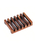 Natural Bamboo Soap Box Dishes Bath Soap Holder Wooden Case Tray Mildew Resistant Drain Bathroom Washroom Accessory
