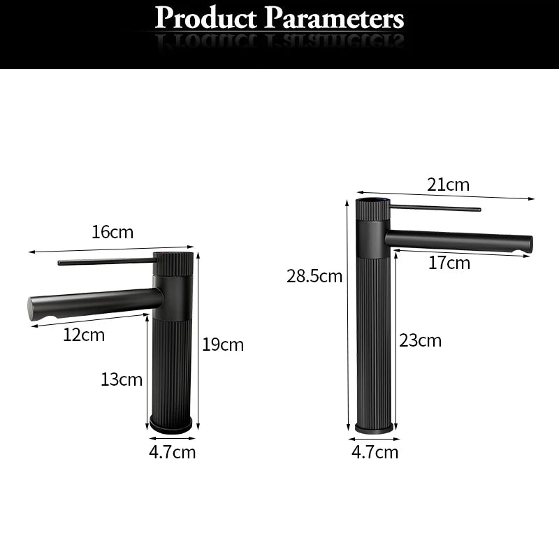Stainless Steel Basin Faucet Gold/Black Bathroom Faucets Crane Tall Sink Faucet Hot Cold Water Sink Mixer Bathroom Faucet
