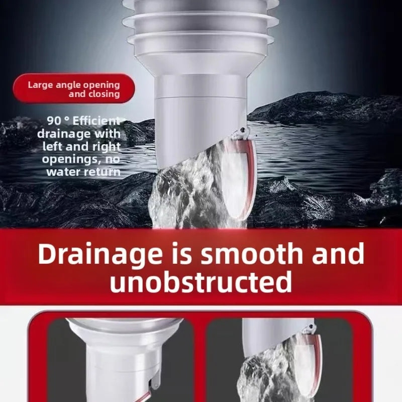 Sink Plug Sewer Pipe Sealing Ring Water Plug Floor Drain Shower Stopper Bathroom Accessories 70-75mm Silicone Drains Kitchen