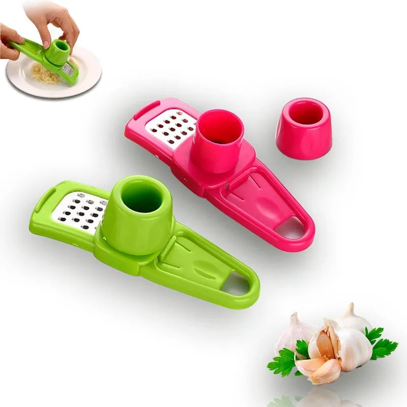 Hand-pressed Garlic Chopper Manual Garlic Chopping Mash Tool Garlic Grinder Convenient and Fast Kitchen Gadgets