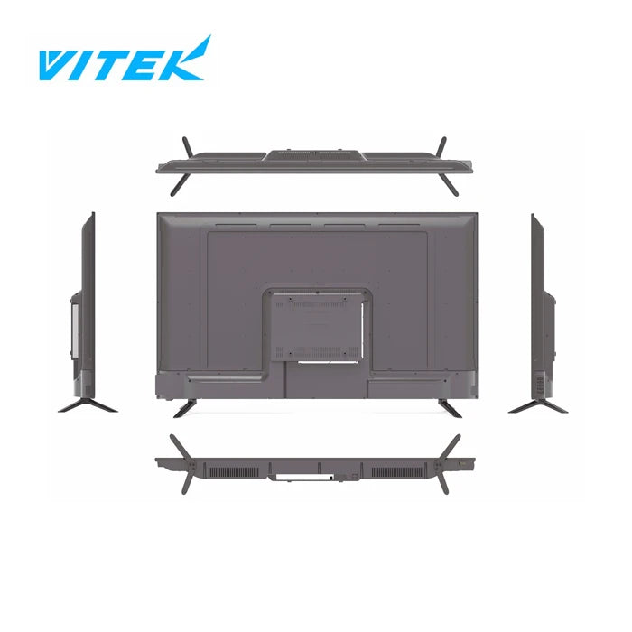Vitek Television Sets TV 32 43 50 55 65 FHD or UHD LED 4K Smart TV From Shenzhen Factory