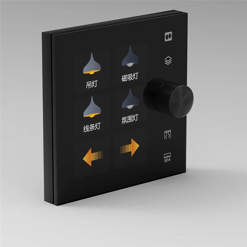 -MEOF Tuya Wifi Smart Switch Panel Smart Home Zigbee Switch For Multi-Channel Lights Scenes Curtains Dimming Switches