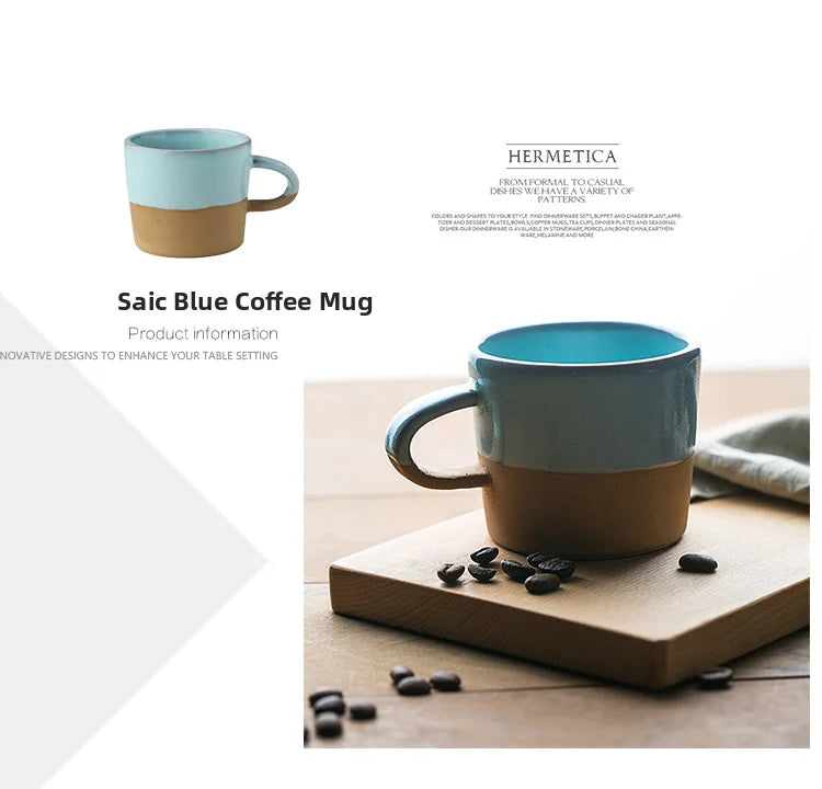 Nordic Style Ceramic Mug Creative Tea Cup Water Cup Simple Home Use Drinking Cup Afternoon Tea Coffee Cup for Adults