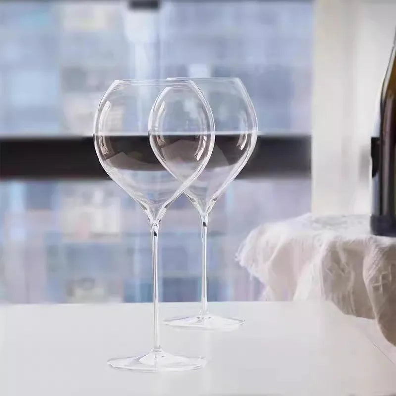 600ml Large Ultra-thin Sheer Red Wine Glasses White Wine Glasses Sparkling Wine Champagne Glasses Bar Barware