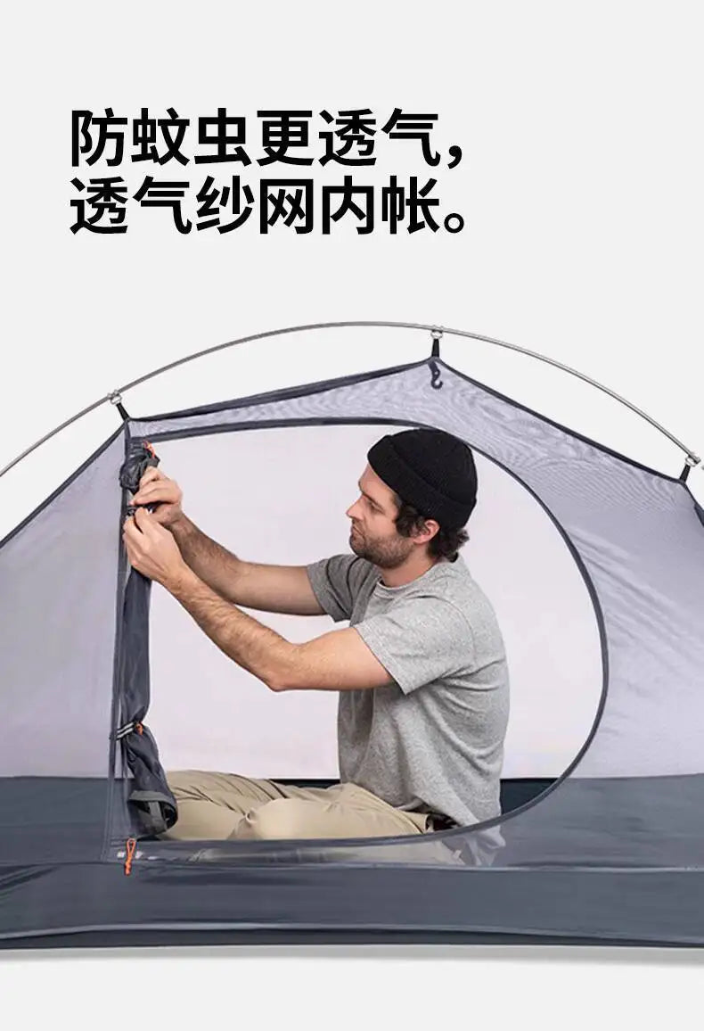 Naturehike Cycling Hiking Tent Lightweight Outdoor Waterproof Windproof Overnight Single Person Camping Gear