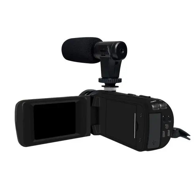 1080P HD Professional Digital Video Camera With Mic 16 Million Pixels DV Audio Multifunction Anti-shaking Photographic Machine