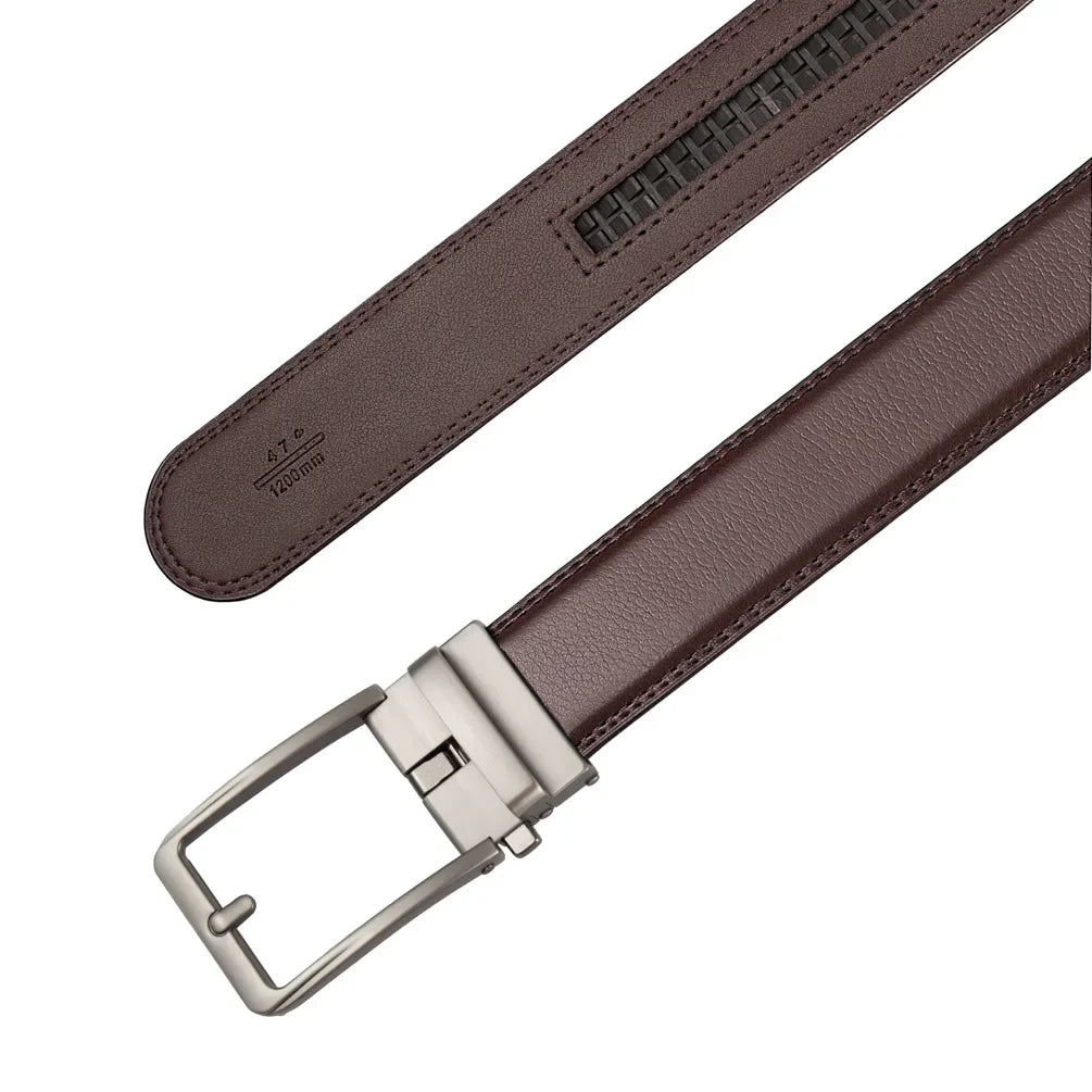 Luxury Designer Click Belts for Men PU Leather Waist strap, Fashion Automatic Buckle Design Belt, Perfect Waistband for Jeans