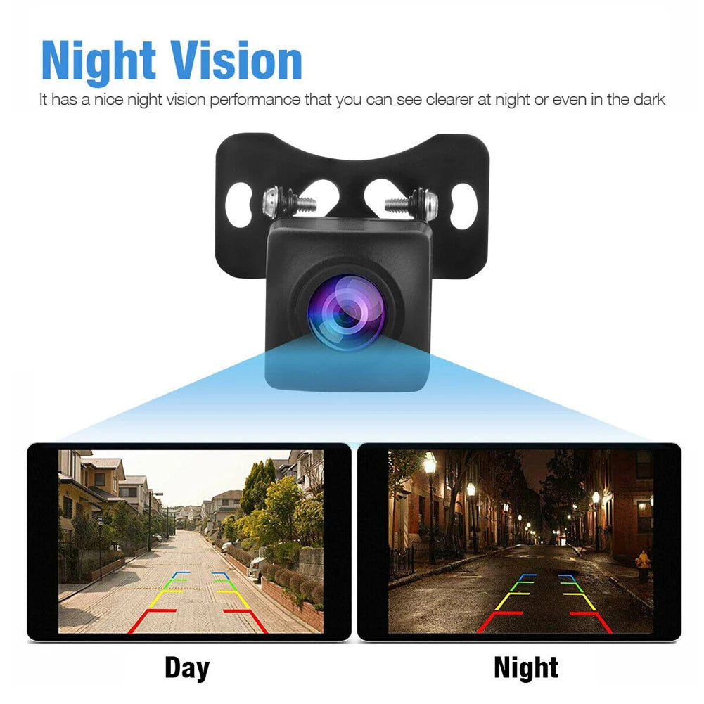 Wireless WiFi Car Rear View Camera Night Vision HD Reverse Cam IP67 Waterproof Vehicle Camera 175 Degree for Android IOS