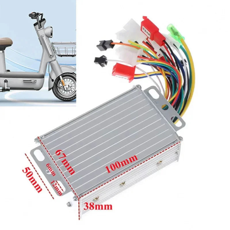 Electric Bicycle Accessories 36V/48V Electric Bike 350W Brushless DC Motor Controller For Scooter